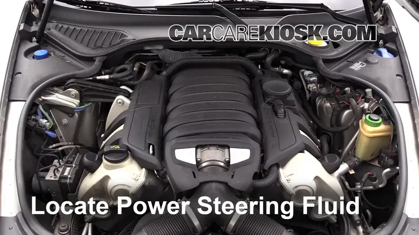 2010 Porsche Panamera 4S 4.8L V8 Power Steering Fluid